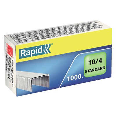 Agrafes Rapid n°10 galvanisé standard 1000 pièces