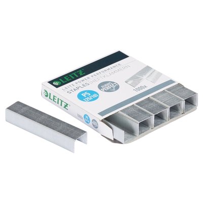 Agrafes Leitz 25/10 zingué 1000 pièces