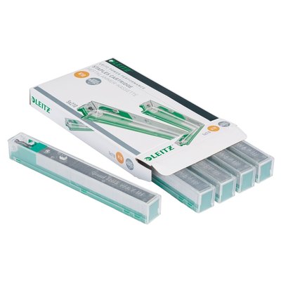 Agrafes Leitz cassette K10 26/10 zingué 1050 pièces