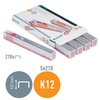 Agrafes Leitz cassette K12 26/12 zingué 1050 pièces Photo