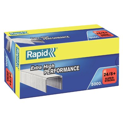Agrafes Rapid 24/8 galvanisé super strong 5000 pièces