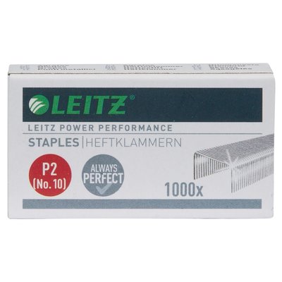 Agrafes Leitz P2 n°10 zingué 1000 pièces