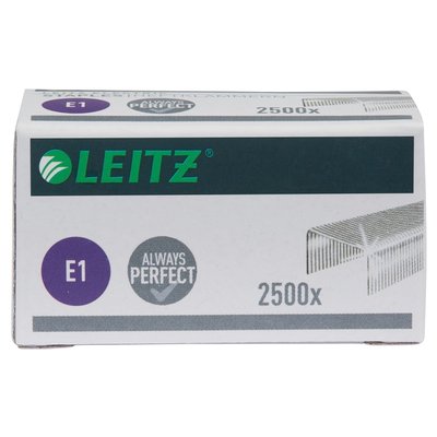 Agrafes Leitz E1 zingué 2500 pièces