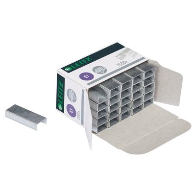 Agrafes Leitz E1 zingué 2500 pièces