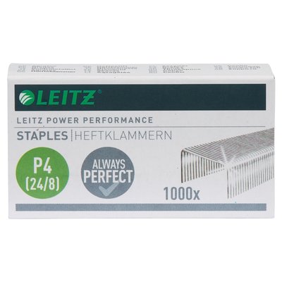 Agrafes Leitz P4 24/8 galvanisé 1000 pièces