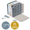 Agrafes Leitz P3 24/6 galvanisé 5000 pièces Photo