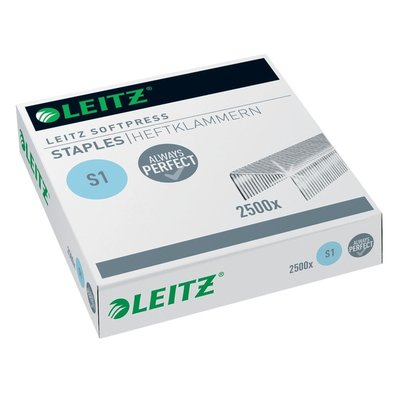 Agrafe Leitz S1 Softpress galvanisé 2500 pièces