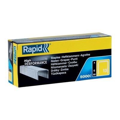Nieten Rapid 13/6 gegalvaniseerd standaard 5000 stuks
