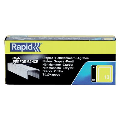 Agrafes Rapid 13/8 galvanisé standard 5000 pièces