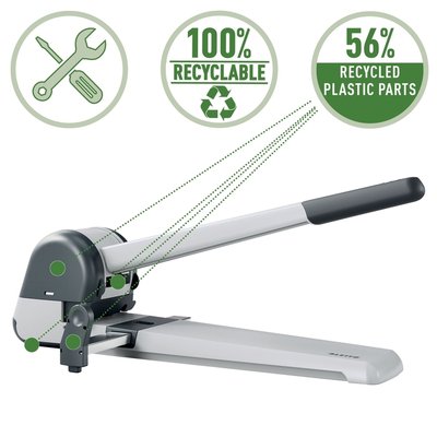 Perforateur Leitz 5182 Super 250 feuilles argent