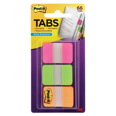 Indextabs Post-it 686PGO 25x38mm strong assorti 66 tabs