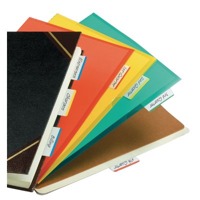Indextabs Post-it 686A1 38x50.8mm strong gebogen assorti 24 tabs