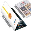 Opbergstrip Djois filestrip A4 295mm 2/4rings transparant 100 stuks foto