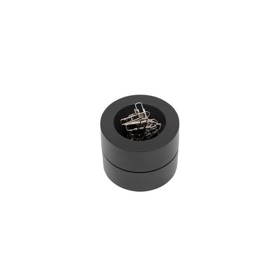 Papercliphouder MAUL Pro magnetisch Ø73mmx60mm zwart