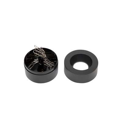 Papercliphouder MAUL Pro magnetisch Ø73mmx60mm zwart
