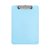 Klembord MAUL A4 staand transparant PS neon blauw