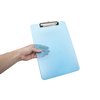 Klembord MAUL A4 staand transparant PS neon blauw foto