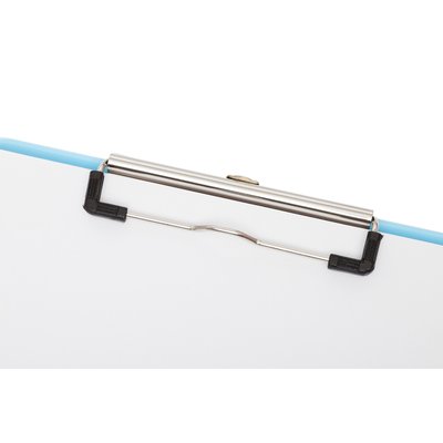 Klembord MAUL A4 staand transparant PS neon blauw