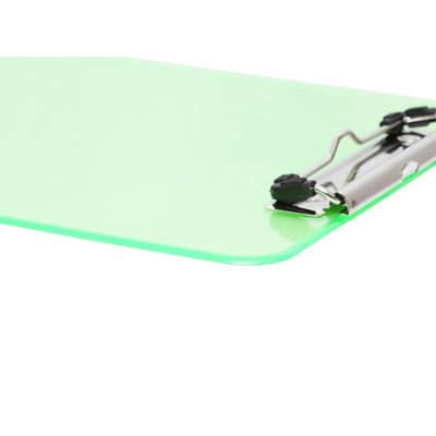 Klembord MAUL A4 staand transparant PS neon groen