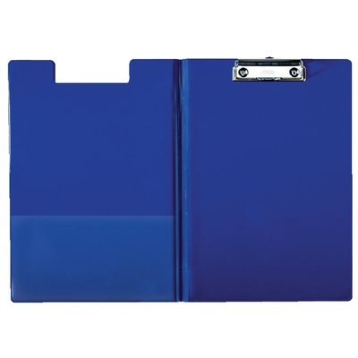 Klembordmap Esselte met kopklem PP A4 blauw