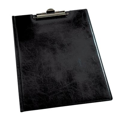 Klembordmap Durable 2355 A4 met kopklem en insteek zwart