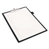 Klembord Quantore A4 staand PVC zwart met 100mm klem + penlus foto