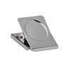 Papierklem MAUL magnetisch vierkant 40mm zilver foto