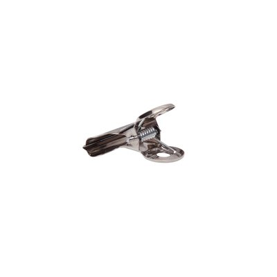 Pince à papier MAUL Bulldog 30mm capacité 10mm argent 10 pièces