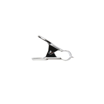 Papierklem MAUL Bulldog 70mm capaciteit 40mm zilver 5 stuks