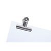 Papierklem MAUL Bulldog 70mm capaciteit 40mm zilver 5 stuks foto