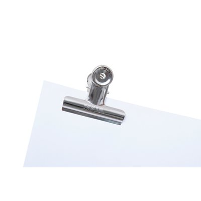 Papierklem MAUL Bulldog 70mm capaciteit 40mm zilver 5 stuks