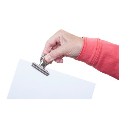 Pince à papier MAUL avec aimant 52mm argent 2 pièces