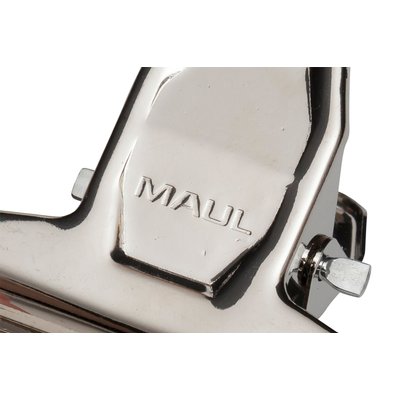 Papierklem MAUL Pro 75mm capaciteit 20mm zilver 2 stuks