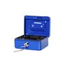 Coffret caisse MAUL avec fente tirelire 125x95x60mm bleu Photo