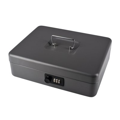 Coffret caisse Pavo à combinaison 300x240x90mm gris foncé