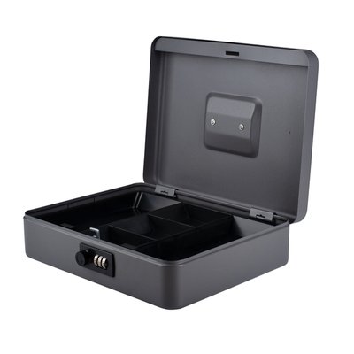 Coffret caisse Pavo à combinaison 300x240x90mm gris foncé