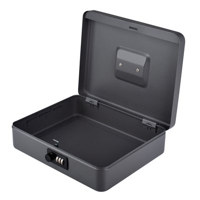 Coffret caisse Pavo à combinaison 300x240x90mm gris foncé