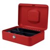 Geldkist Pavo 250x180x90mm rood foto