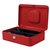 Geldkist Pavo 250x180x90mm rood