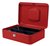 Geldkist Pavo 250x180x90mm rood