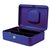 Coffret caisse Pavo 250x180x90mm bleu