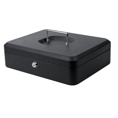Coffret caisse Pavo 300x240x90mm noir