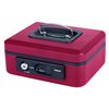Geldkist Pavo Deluxe 200x160x90mm rood foto