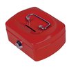 Geldkist Pavo met muntgleuf 125x95x60mm rood foto