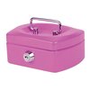 Geldkist Pavo met muntgleuf 125x95x60mm roze foto