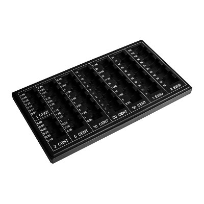 Monnayeur Pavo 330x183x20mm noir