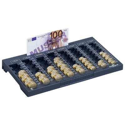 Geldsorteerbak Durable euroboard L 324x34x190mm