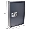 Sleutelkast Pavo High security 100 haken 600x410x120mm foto