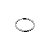 Anneau pour clés Ø38mm 100 pièces argent