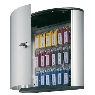Sleutelkast Durable 18 haken 302x280x118mm